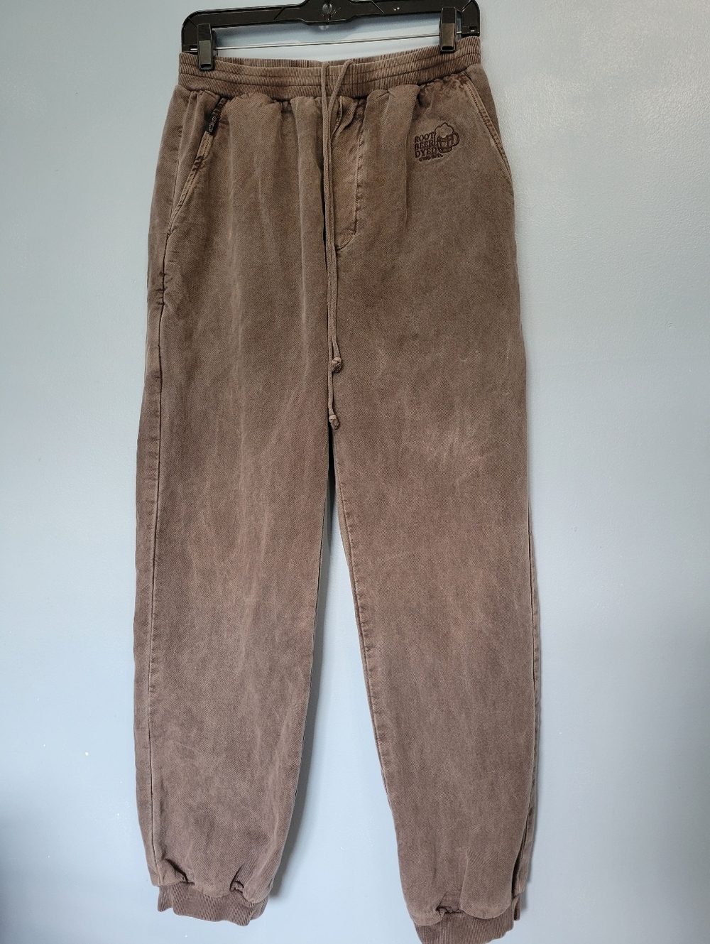 Crazy Shirts Root Beer Dyed Brown Men's Jogger Pants S